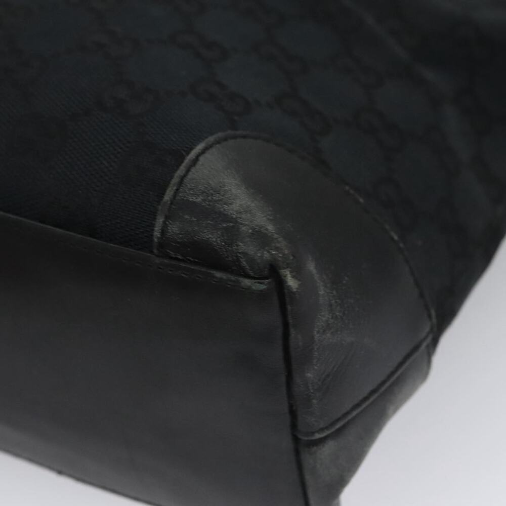 GUCCI GG Canvas Hand Bag Black - Picture 10 of 16